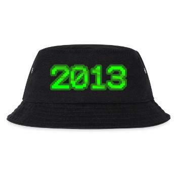 2013 - Kinder Bucket Hat - Schwarz - Vorne