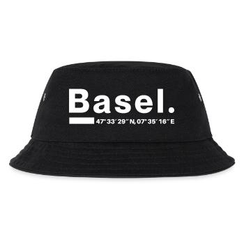 Basel Coordinates - Kids’ Bucket Hat - black - Front