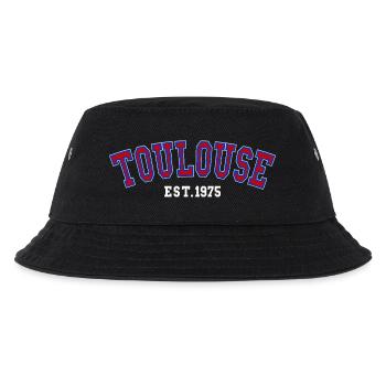 Toulouse Est. 1975 - Kinder Bucket Hat - Schwarz - Vorne