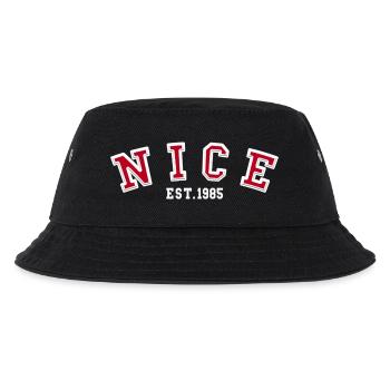 Nizza, gegründet 1985 - Kinder Bucket Hat - Schwarz - Vorne