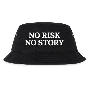No Risk No Story - Kids’ Bucket Hat - black - Front