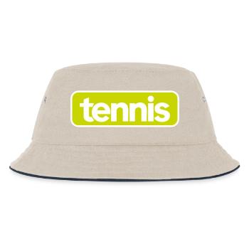 Tennis Bold Sportswear - Kids’ Bucket Hat - ecru/navy - Front