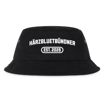 Härzbluetbündner Graubünden Switzerland - Kids’ Bucket Hat - black - Front
