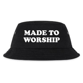 Made To Worship - Kids’ Bucket Hat - black - Front
