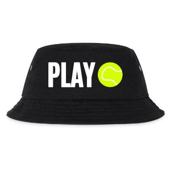 Tennis Tennis Player - Kids’ Bucket Hat - black - Front