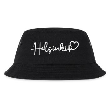 Helsinki Heartbeat - Kids’ Bucket Hat - black - Front