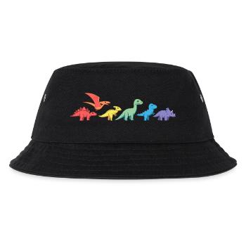Dinos arc-en-ciel - Bob Enfant - noir - Devant