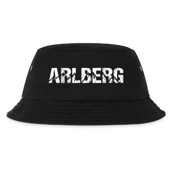 Arlberg Alps Austria Mountain - Kids’ Bucket Hat - black - Front