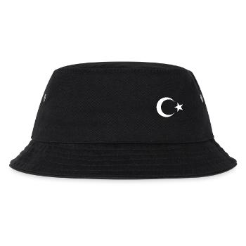 Turkey breast logo - Türkiye amblem - Kids’ Bucket Hat - black - Front