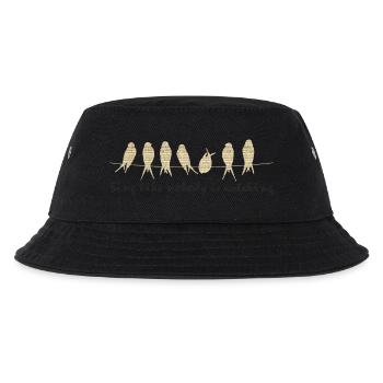 Sing - Kids’ Bucket Hat - black - Front