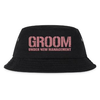 Bräutigam unter neuer Leitung Junggesellenabschied lustig - Kinder Bucket Hat - Schwarz - Vorne