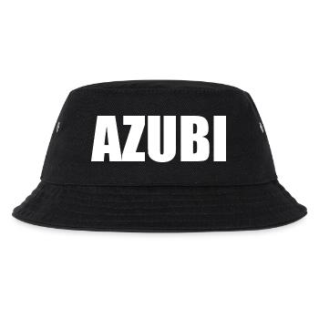 Azubi - Kinder Bucket Hat - Schwarz - Vorne