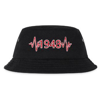 Köln Herzschlag - Kinder Bucket Hat - Schwarz - Vorne