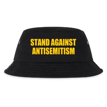 stand against antisemitism - Kinder Bucket Hat - Schwarz - Vorne