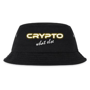 Crypto Trader What Else - Kinder Bucket Hat - Schwarz - Vorne