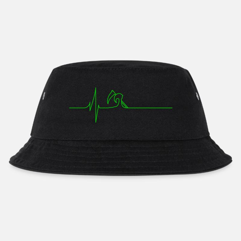 Électrocardiogramme - La Mort - Vert - Bob Enfant - noir