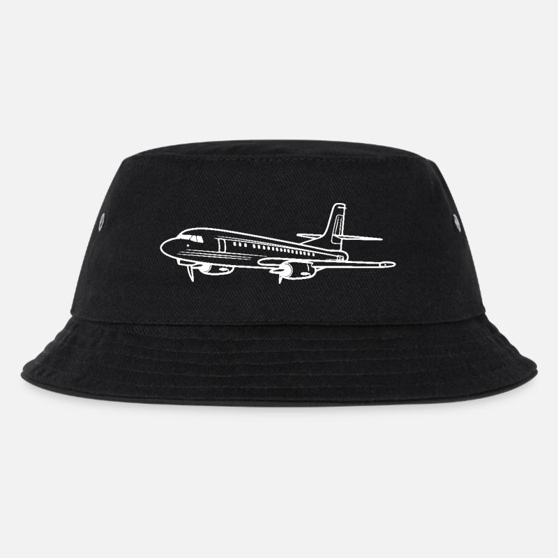 Dessin au trait d’avion - Bob Enfant - noir