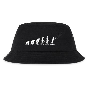 Evolution Kiteboard kite kite surf Retro - Kids’ Bucket Hat - black - Front