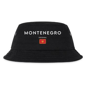 Flag of Montenegro, Montenegrin pride - Kids’ Bucket Hat - black - Front