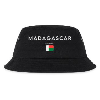 Drapeau de Madagascar, fierté malgache - Bob Enfant - noir - Devant