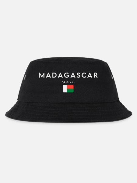 Drapeau de Madagascar, fierté malgache - Bob Enfant - noir