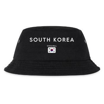 South Korean flag, South Korean pride - Kids’ Bucket Hat - black - Front