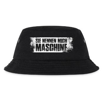 Bodybuilding Bodybuilder Gym Kraftsport Maschine - Kinder Bucket Hat - Schwarz - Vorne