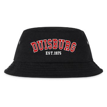 Duisburg Est. 1975 - Kinder Bucket Hat - Schwarz - Vorne