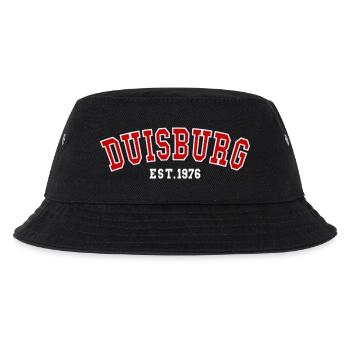 Duisburg gegründet 1976 - Kinder Bucket Hat - Schwarz - Vorne