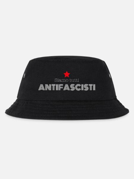  « Siamo tutti antifascisti » – Slogan engagé - Bob Enfant - noir