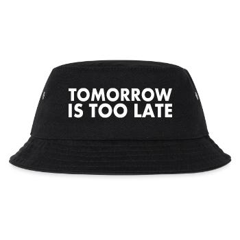 Tomorrow is too late - Bob Enfant - noir - Devant