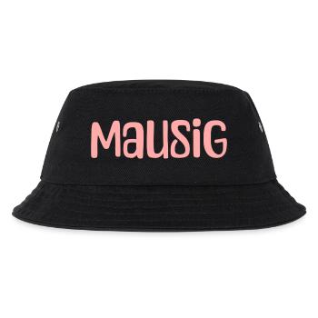 Mousey Pink Newsletter - Kids’ Bucket Hat - black - Front