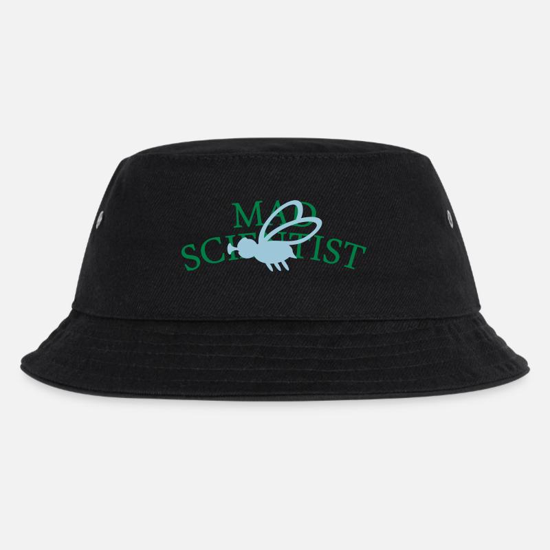 Stubenfliege / house fly (mini, 1c) - Kinder Bucket Hat - Schwarz
