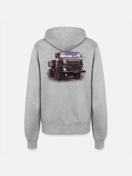 IFA L60 Kipper - Frauen Kapuzenjacke - Grau meliert