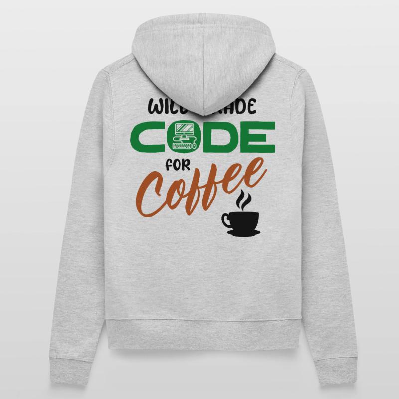 Code Statement Developer Computerfreak Informatik Frauen Kapuzenjacke