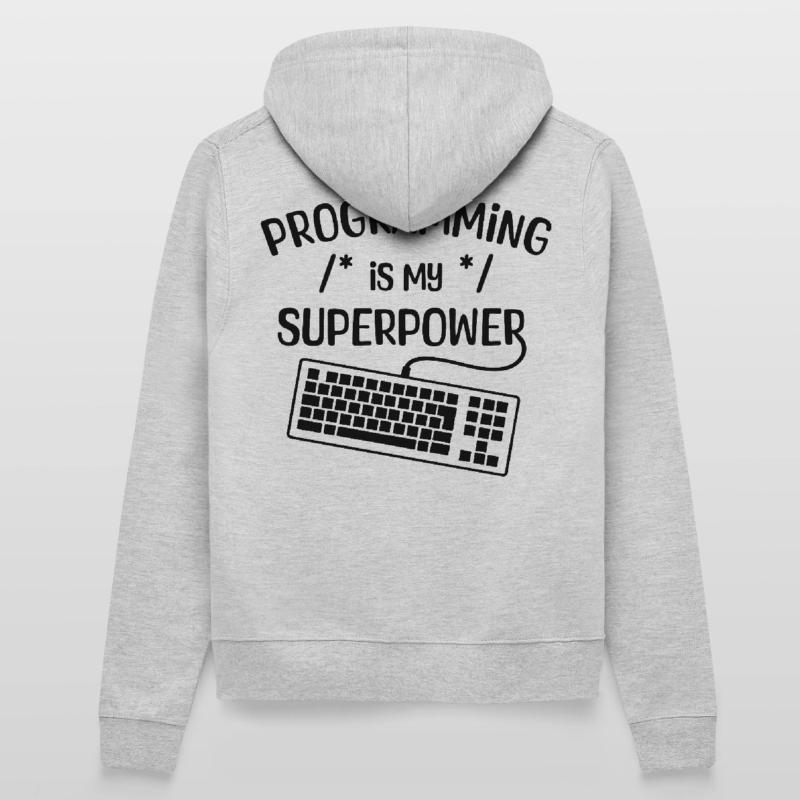 Computerfreak Statement Developer Programmierer Frauen Kapuzenjacke