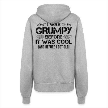 UnknownDesign - Women’s Hooded Jacket - heather grey - Back - Maraike (178cm)