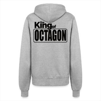 MMA Octogonal Mixed Martial Arts Kampfsport - Veste à capuche Femme - gris chiné - Dos - Maraike (178cm)