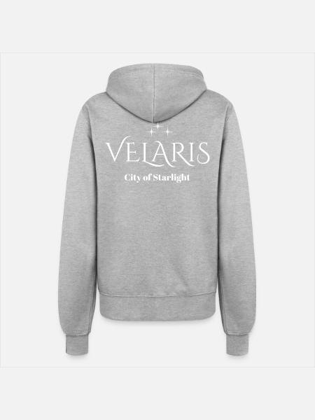 Velaris City Starlight - Frauen Kapuzenjacke - Grau meliert