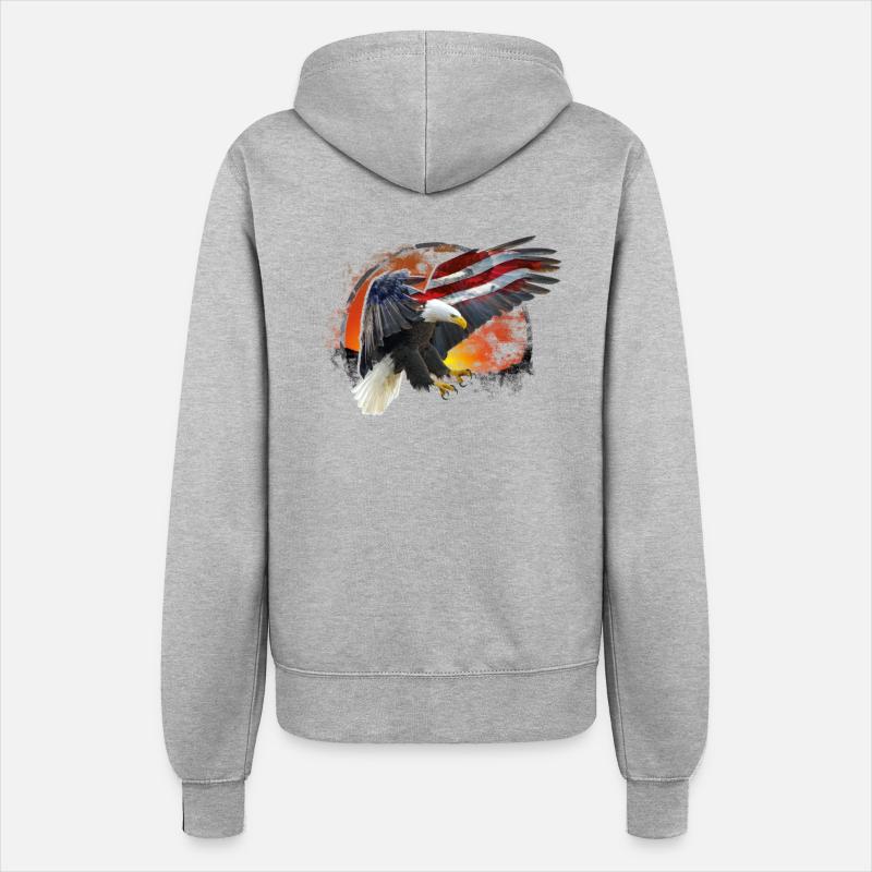 kl_linedance32b - Women’s Hooded Jacket - heather grey