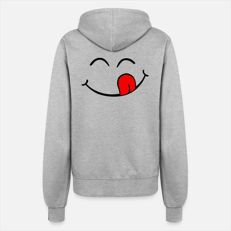 Delicious - Women’s Hooded Jacket - heather grey