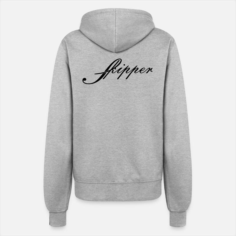 skipper_vec_1 en - Women’s Hooded Jacket - heather grey