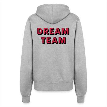 DREAM TEAM - Veste à capuche Femme - gris chiné - Dos - Maraike (178cm)