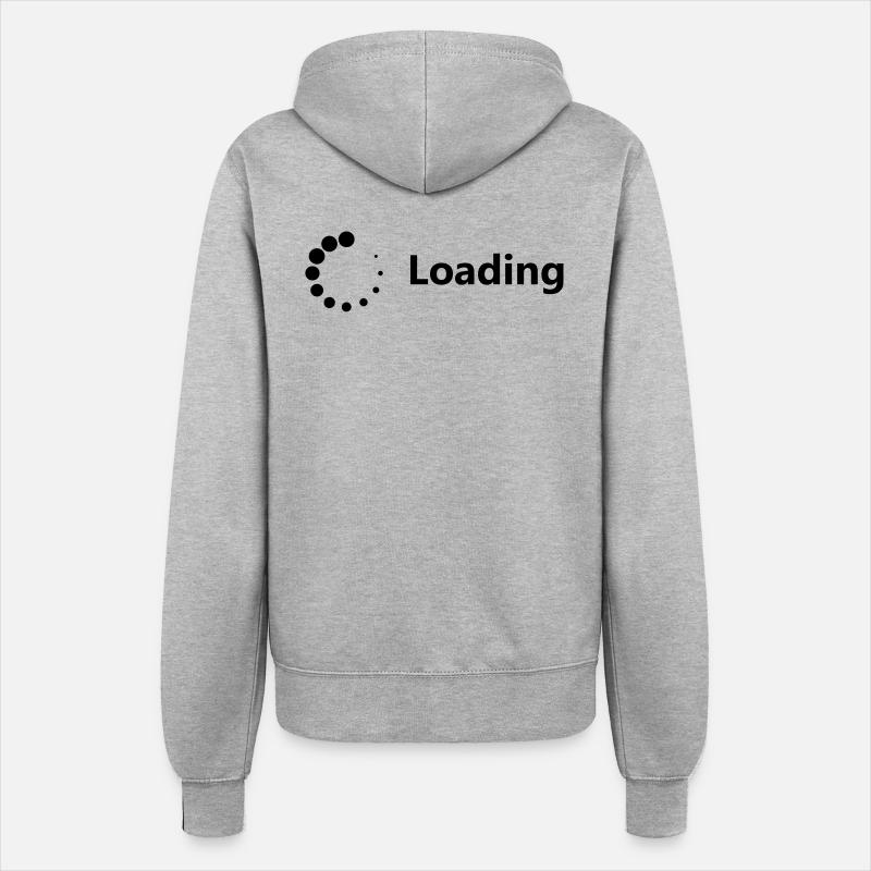Loading - Women’s Hooded Jacket - heather grey