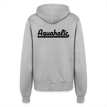 Aquaholic - Frauen Kapuzenjacke - Grau meliert - Hinten - Maraike (178cm)