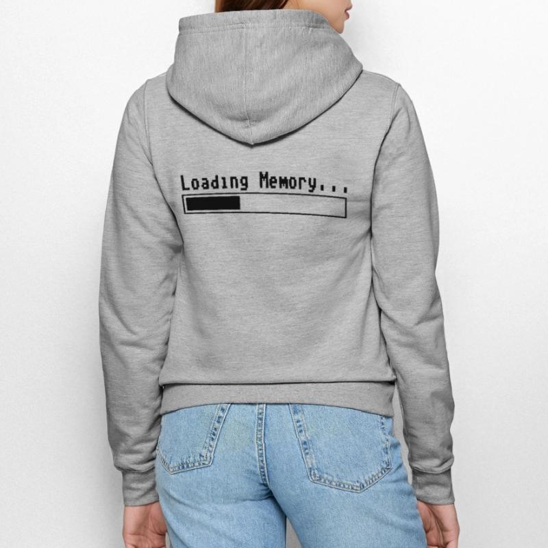 Loading Memory... Frauen Kapuzenjacke