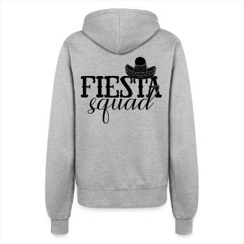 Fiesta Squad Cinco De Mayo Fiesta Drinking Party - Veste à capuche Femme - gris chiné - Dos - Maraike (178cm)