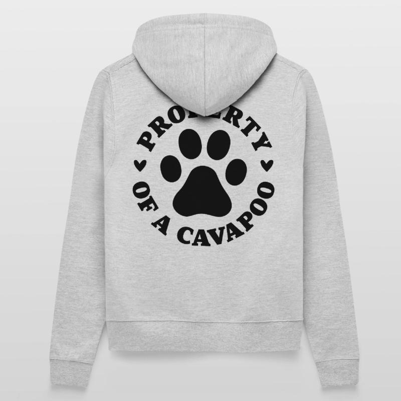 Eigentum eines Cavapoo Frauen Kapuzenjacke