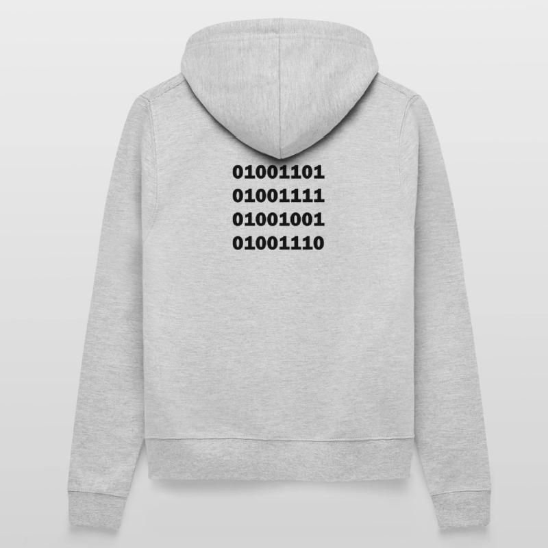 Binary code MOIN Women’s Hooded Jacket