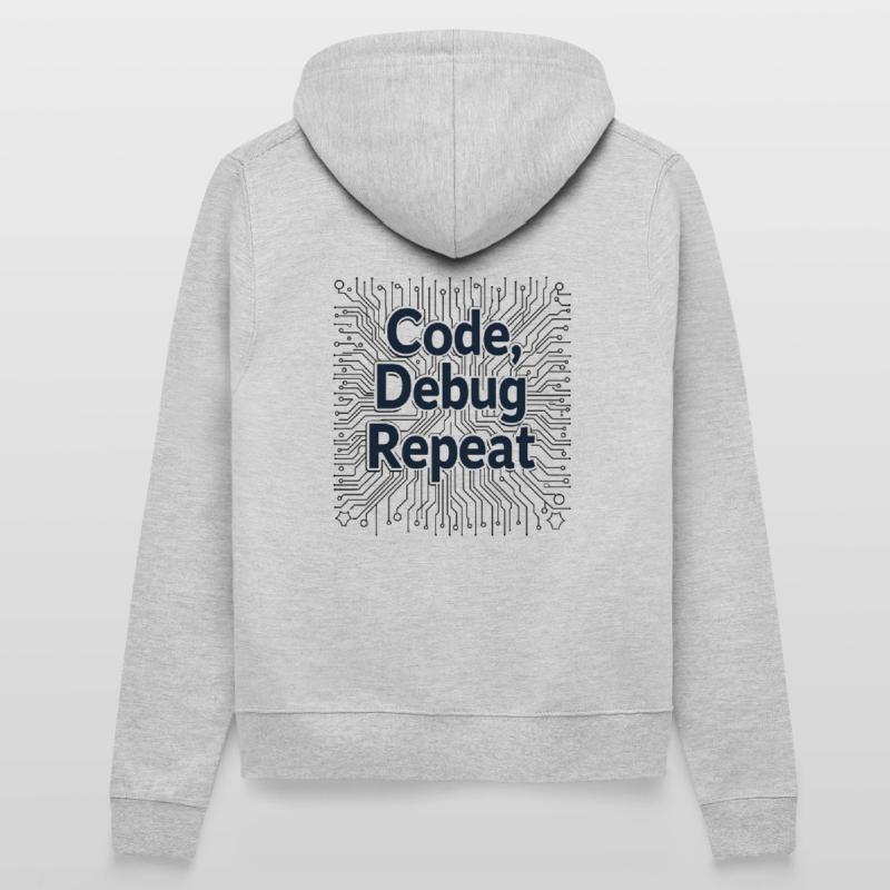 Code Debug Repeat - Software Engineer Frauen Kapuzenjacke